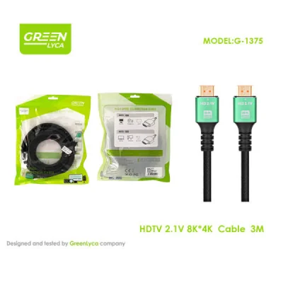 Cable HDTV 2.0V 8K 2K 3 Metros