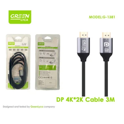 Cable DisplayPort 1.2 a DisplayPort, 3m (10ft), 4K x 2K Ultra HD, Certificado VESA