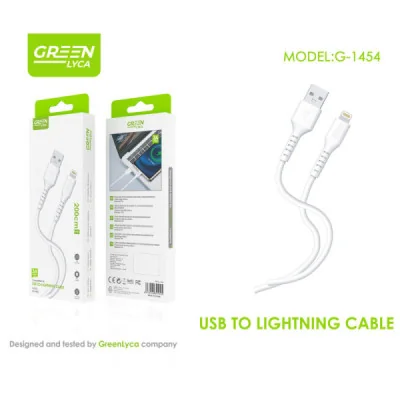 Cable USB-A a Lightning para iPhone (2m/200cm) - Carga Rápida 3A, Certificado MFi