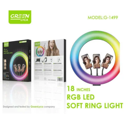 18-Inch RGB LED Ring Light