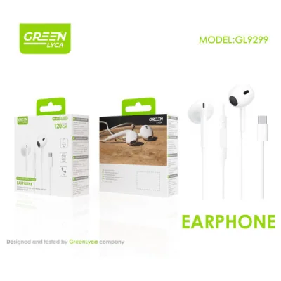 Auriculares con Cable Lightning a USB-C (Tipo-C)