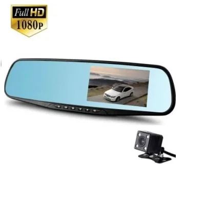 Camara Retrovisor HD vista panoramica dual paraGadgets para coche