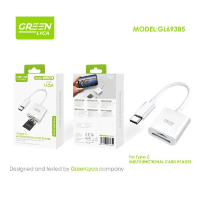 Lector de Tarjetas 2 en 1 USB-C