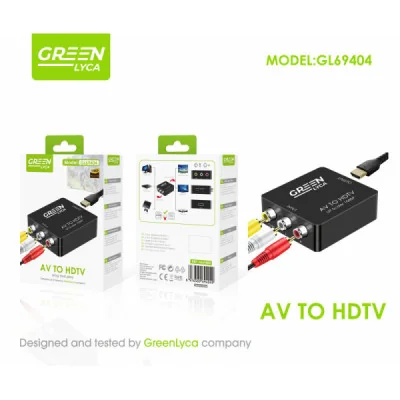 AV to HDMI Converter 1080P