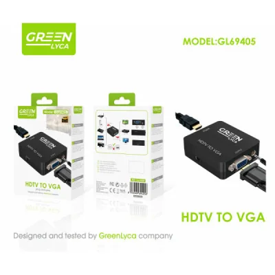 Cable Conversor HDMI a VGA 1080p