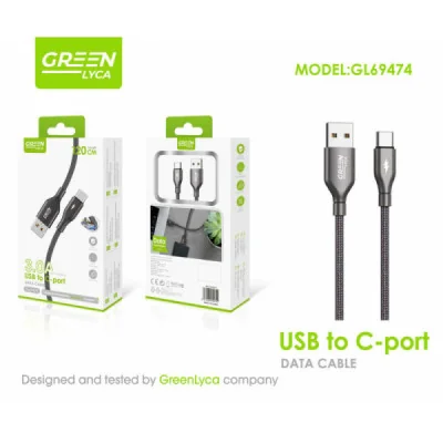 Cable de Datos USB a Tipo-C 3.0A, 1.2m