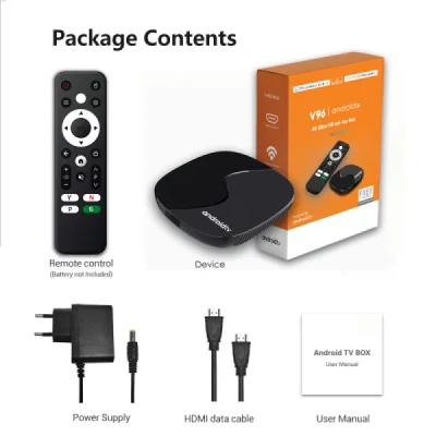 V96 ANDROID TV paraTv Box