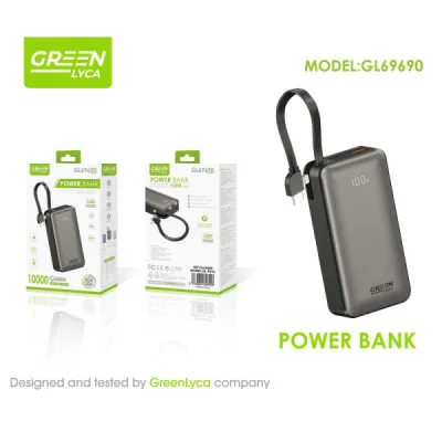 Batería Externa 10000mAh 22.5W Carga Rápida