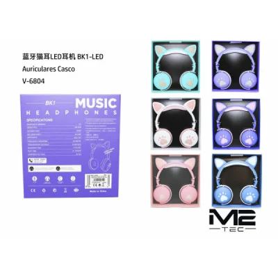 Cascos Inalámbricos BK1-LED