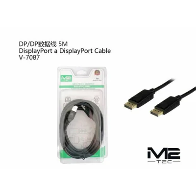 Cable DisplayPort 1.4 de 5m - 8K 60Hz, 4K 120Hz