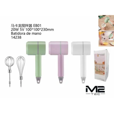 Batidora Eléctrica Mini para Huevos y Crema