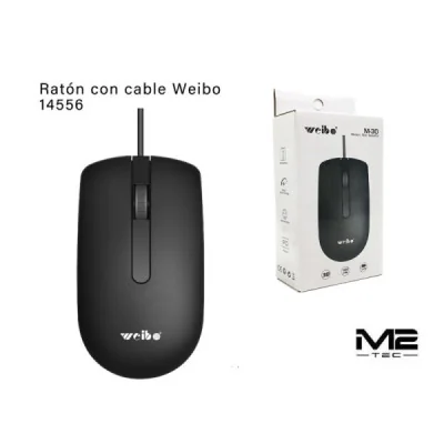 Ratón Óptico USB-Con Cable M-30