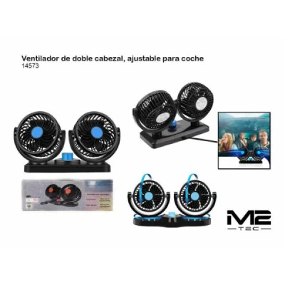 Ventilador de Coche Portátil 12V