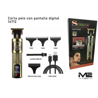 Cortadora de Pelo Surker SK-860A USB