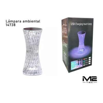 Lámpara de Mesa de Cristal