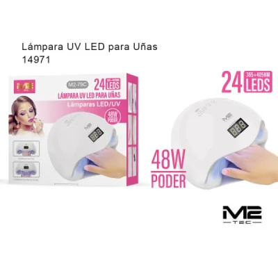 Lámpara de Uñas LED UV Profesional M2-79C 48W