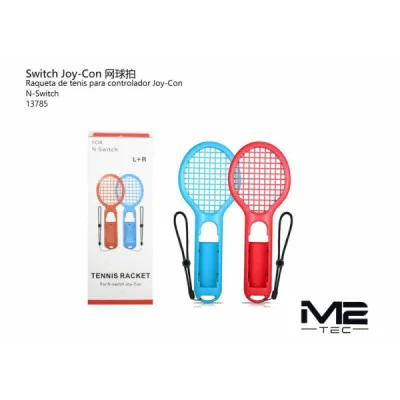 2 Paquetes de Raquetas de Tenis para Nintendo Switch Joy-Con - Mario Tennis Aces
