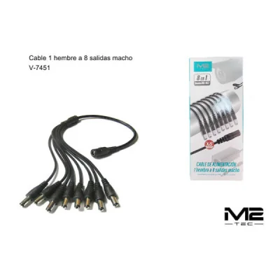 CABLE DIVISOR DE ALIMENTACION DC
