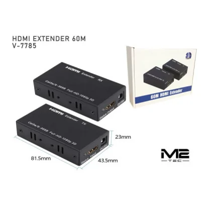 Extensor HDMI por CAT, 60M