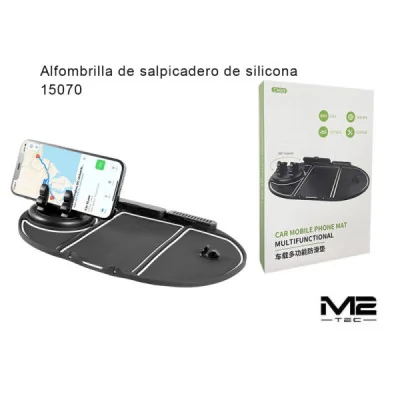 Alfombrilla de Salpicadero de silicona para Coche