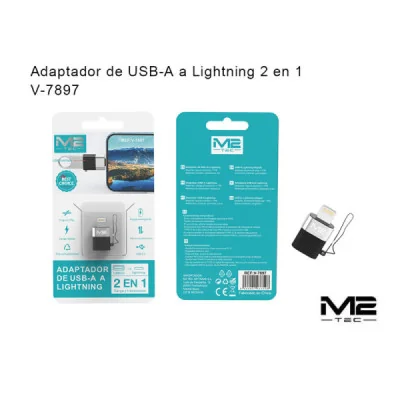 Adaptador USB-A a Lightning