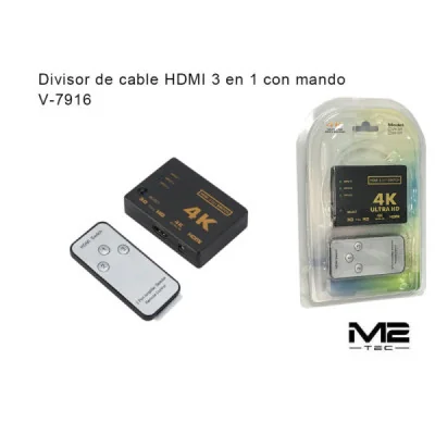 Switch HDMI 3 a 1