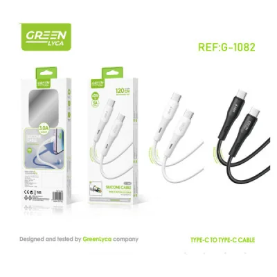 Cable de Silicona USB-C a USB-C de 60W, 120cm