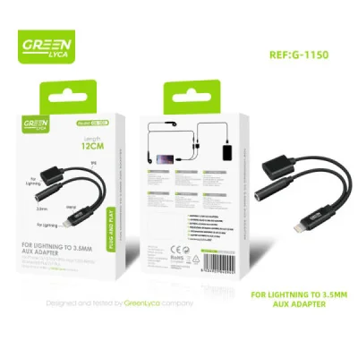 Adaptador Auxiliar Lightning a 3.5 mm