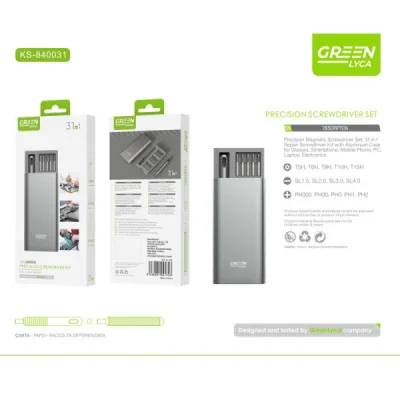 Juego de Destornilladores 31 en 1 Profesional