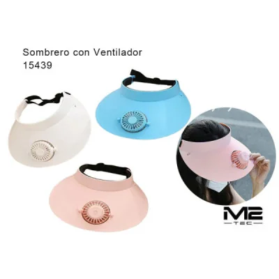 Gorra con Ventilador Solar para Hombre