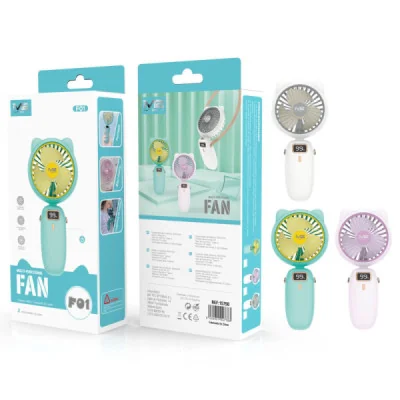 Mini Ventilador De Mano Recargable Portátil Viajero JFL-F01