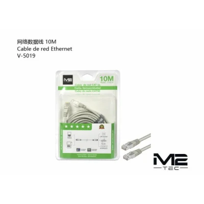 Cable de Red Ethernet Cat 5e, 10 Metros