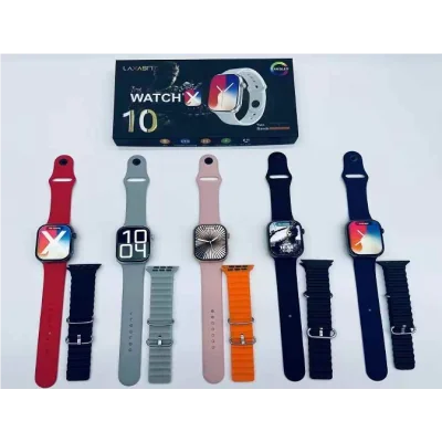 Reloj inteligente con pantalla HD y funciones deportivas.