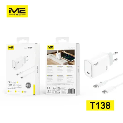 Cargador USB-C, con cable USB-C a USB-C