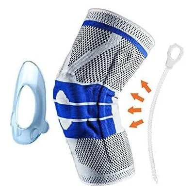 Rodilleras 1pcs tejido 3D con almohadilla