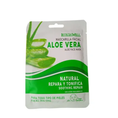 Mascarilla Facial Aloe Vera paraPiel & Rostro