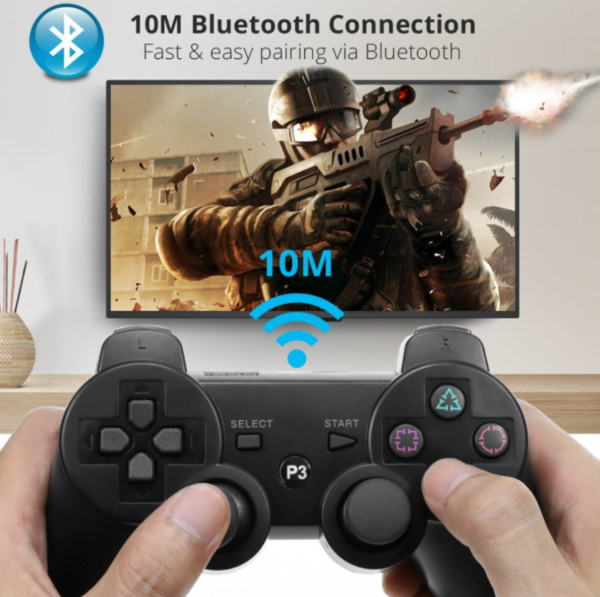 Mando inalámbrica Bluetooth compatible para Ps3