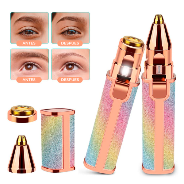 Depiladora Blawless Recargable 2 En 1 Para Cejas HX-203A