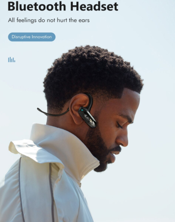 Auriculares inalámbricos con Bluetooth 5.0.