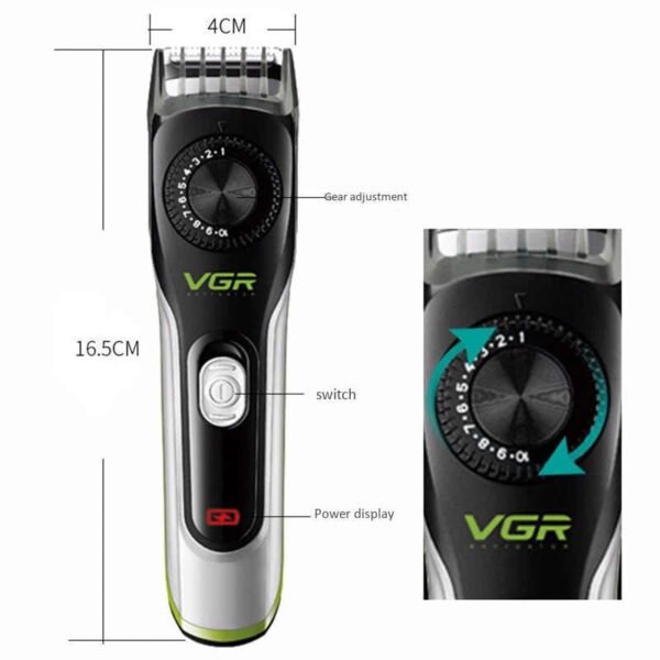 Cortadora de pelo eléctrica de autoservicio para hombre - Imagen 2