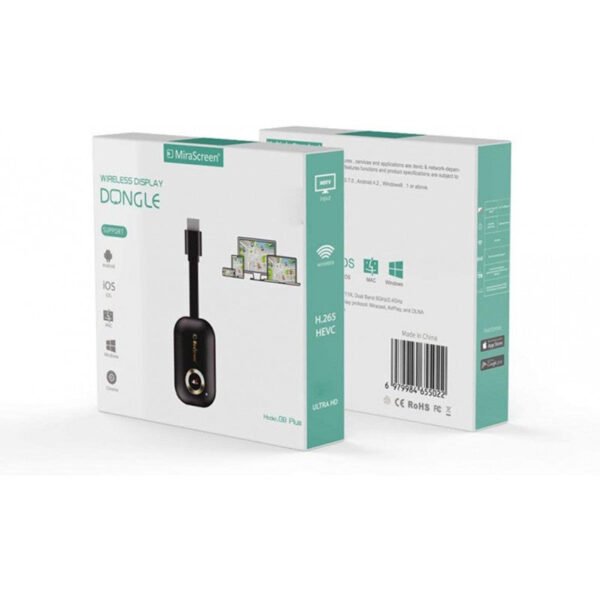 Mirascreen-receptor g9 plus, tv stick inalámbrico 4k - Imagen 3
