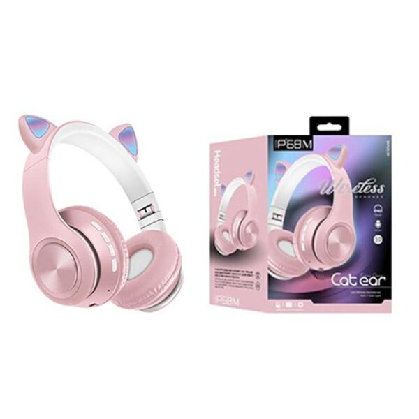 Cascos bluetooth con formato de gato - Imagen 4