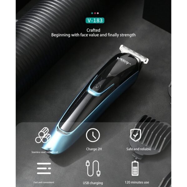 Cortadora de pelo eléctrica V-183 para hombre - Imagen 3
