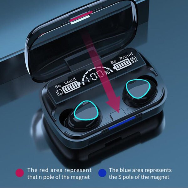 Auriculares inalámbricos M10 TWS con Bluetooth 5,1 - Imagen 3