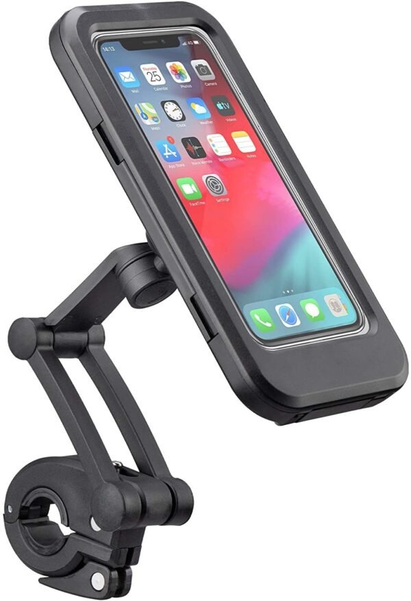 Soporte Movil Moto y Bicicleta en Manillar Rotación 360° - Imagen 5