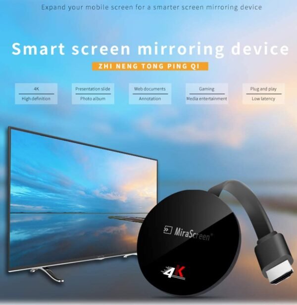 MIraScreen - Dongle inalámbrico WiFi para TV