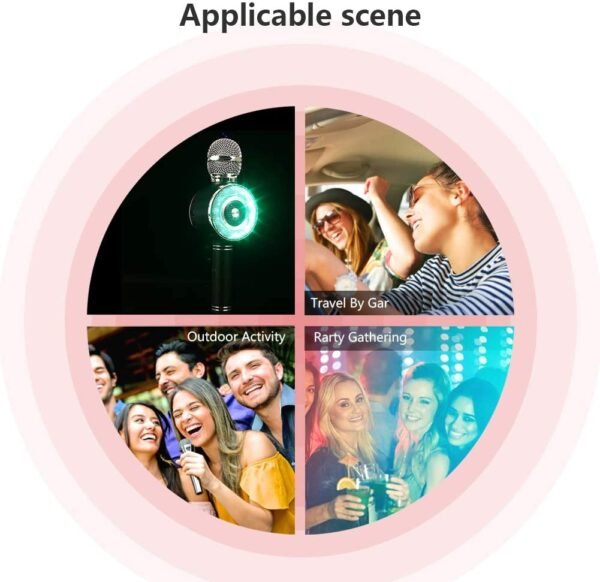Micrófono inalámbrico para Karaoke - Imagen 5