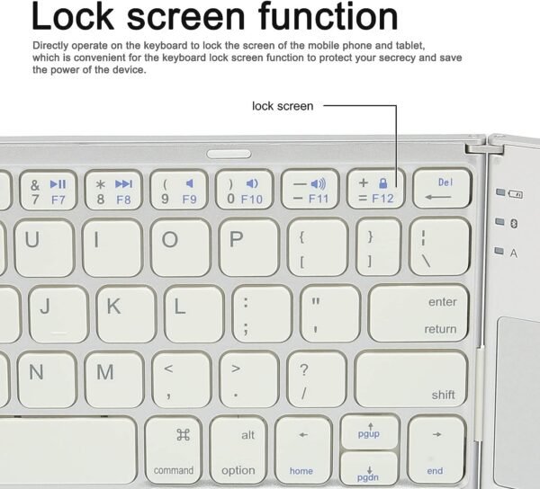 Teclado Plegable Inalámbrico - Imagen 4