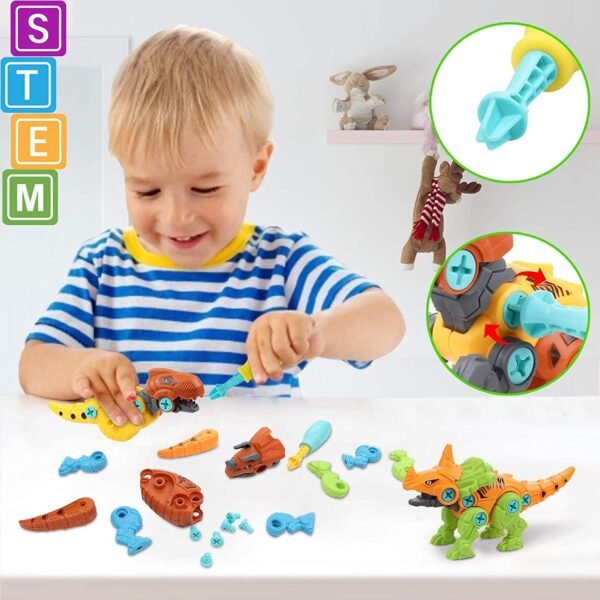 Juguete de dinosaurio DIY