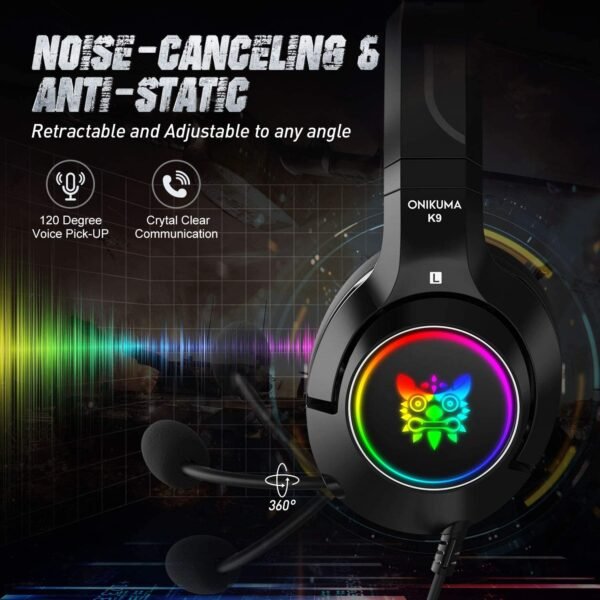 Cascos para Gaming ONIKUMA - Imagen 2